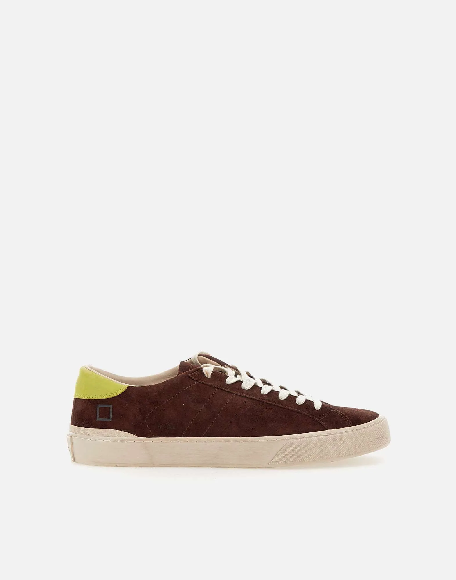 Hill Low Suede Leather Sneakers in Brown