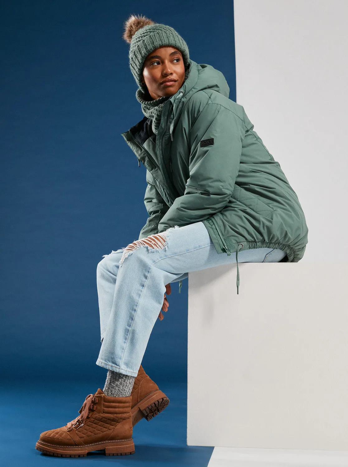 Lofty Cloud Winter Parka - Dark Forest